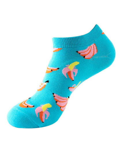 New Thin Crew Socks with Interesting Patterns