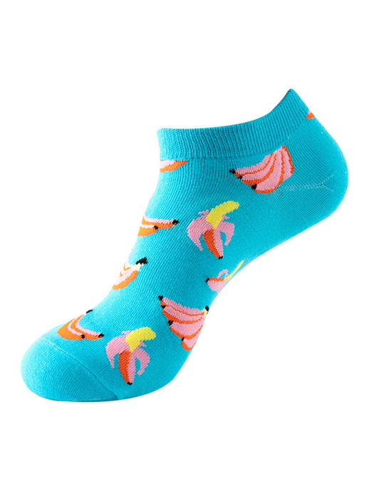 New Thin Crew Socks with Interesting Patterns