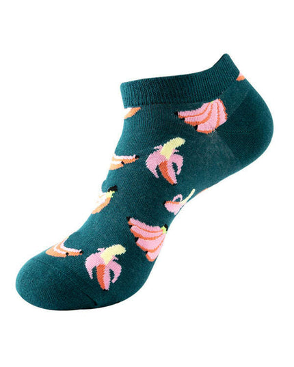 New Thin Crew Socks with Interesting Patterns