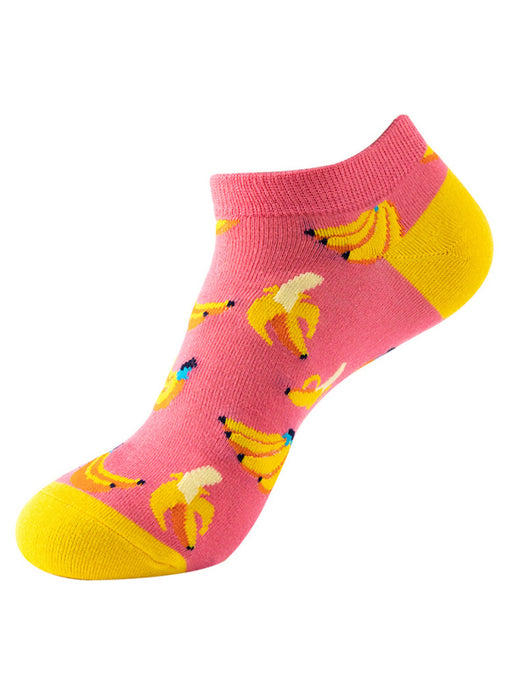 New Thin Crew Socks with Interesting Patterns