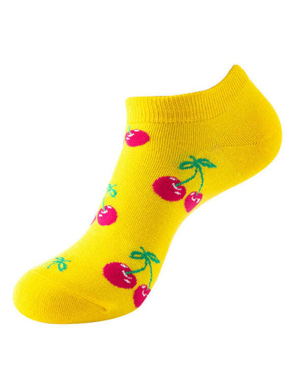 New Thin Crew Socks with Interesting Patterns