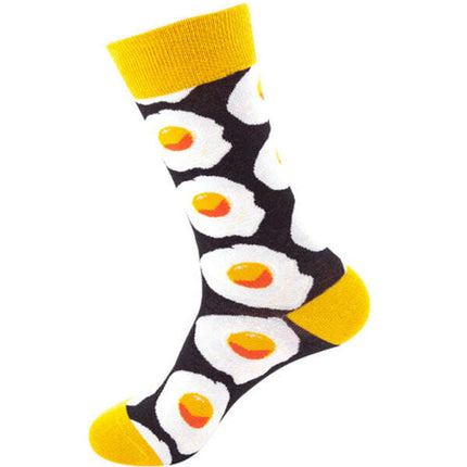 Leisure Patterned Cotton Women's Socks