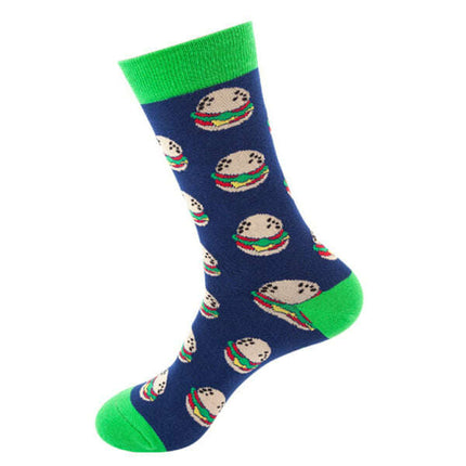 Leisure Patterned Cotton Women's Socks