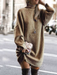 Cozy Chic Women's Long-Sleeve Sweater Dress