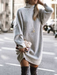 Cozy Chic Women's Long-Sleeve Sweater Dress
