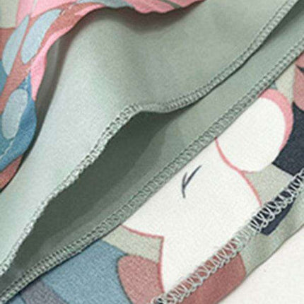 Chic Floral Print Sleeveless Dress - Women's Elegant Fashion