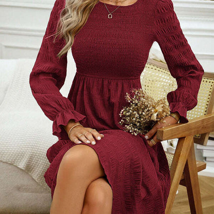 Women's Elegant Commuting Round Neck Dress