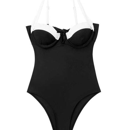 Women's New One-piece Swimsuit Slim High Stretch Swimsuit