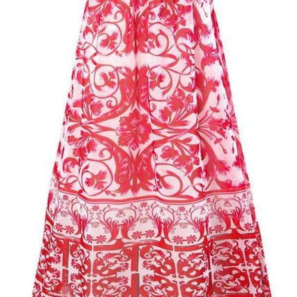 Chic Floral Swim Skirt - Stylish Summer Beachwear Ensemble