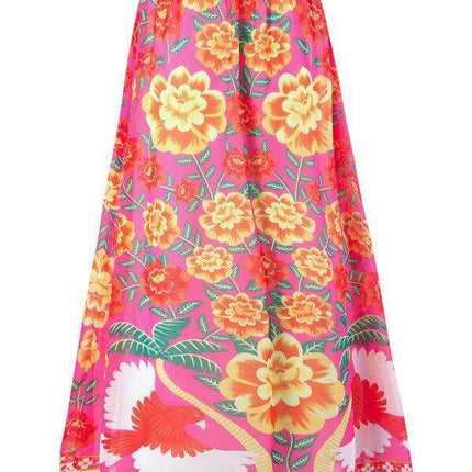 Chic Floral Swim Skirt - Stylish Summer Beachwear Ensemble