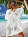 Sun-Soaked Swimsuit Cover-Up Set with Bikini Top