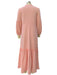 Bohemian Chic V-Neck Puff Sleeve Summer Dress for Effortless Elegance