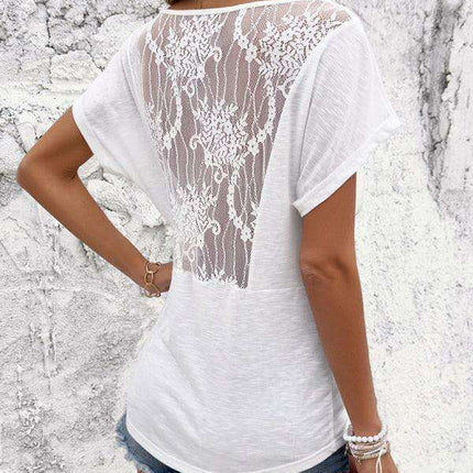 Chic Pleated V-neck Blouse - Women's Stylish Top