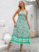 Bohemian Chic Halter Neck Maxi Dress for the Free-Spirited Fashionista