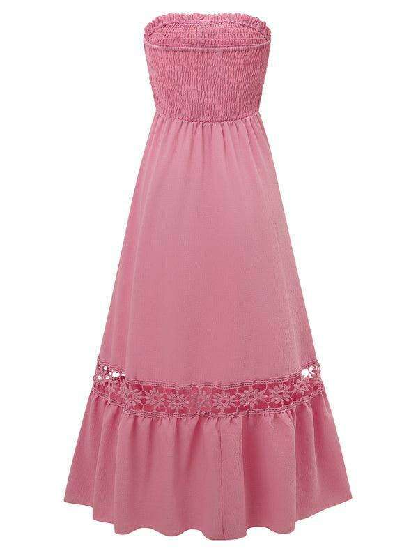 Summer Serenity Strapless Sundress
