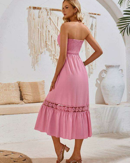 Summer Serenity Strapless Sundress