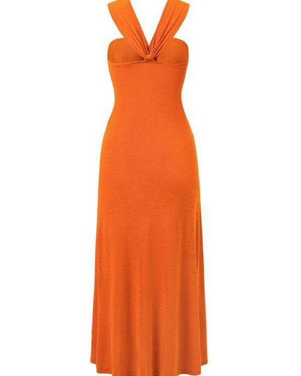 Chic Off-Shoulder Dress with Flowing Streamer Accents