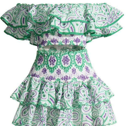 Elegant French-Style Outfit with Whimsical Fungus Accents