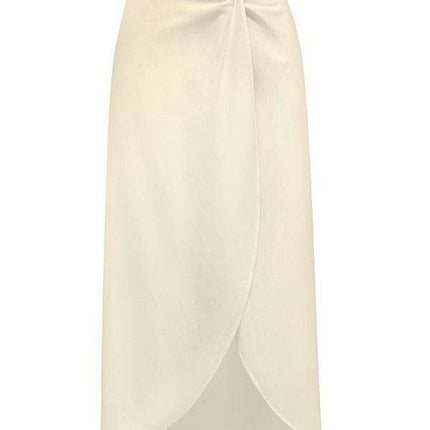 Coastal Chic Cut-Out Swimwear and Sarong Ensemble