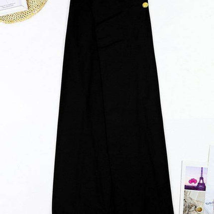 Coastal Chic Cut-Out Swimwear and Sarong Ensemble