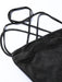 Knit Halter Suspender Dress with Flattering Hip-Covering Detail