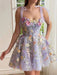 Floral Fantasy Embroidered Suspender Dress for Stylish Women