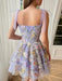 Floral Fantasy Embroidered Suspender Dress for Stylish Women