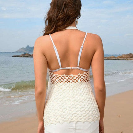 New Hollow Beach Resort Knitted Blouse