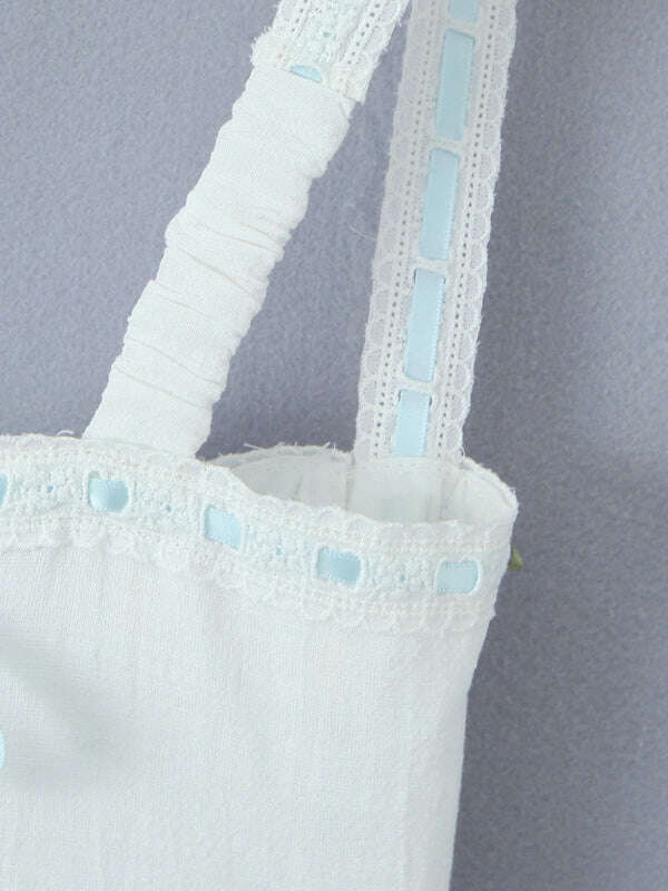 New lace suspender square neck cute mini dress