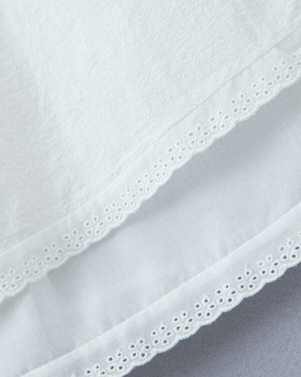 New lace suspender square neck cute mini dress