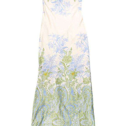 Stylish Mesh Print Fitted Tube Dress with Contemporary Touch