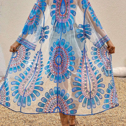 New Beach Skirt Casual Vacation Lace Cardigan Bikini Swimsuit Cover-Up Sun Protection Wear