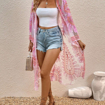 New Beach Skirt Casual Vacation Lace Cardigan Bikini Swimsuit Cover-Up Sun Protection Wear