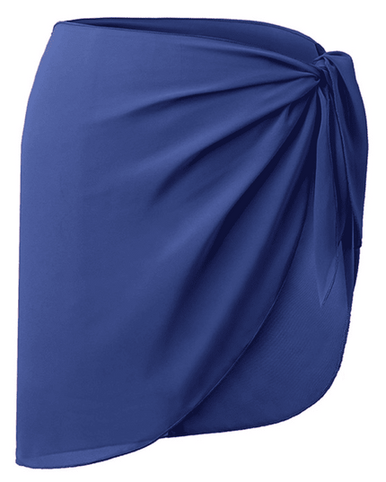 Women's Bikini Cover Up Shirt Beach Wrap Dress Chiffon Skirt Apron