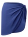 Women's Bikini Cover Up Shirt Beach Wrap Dress Chiffon Skirt Apron