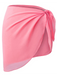 Women's Bikini Cover Up Shirt Beach Wrap Dress Chiffon Skirt Apron