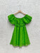 Ladies new fashion one shoulder lantern sleeve sexy backless dress