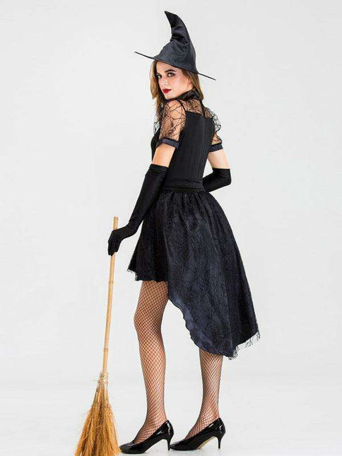 Enchanting Midnight Witch Costume with Magical Flair