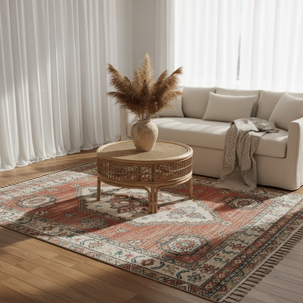 Bohemian Vintage Soft Area Rug — Non-Slip, Multi-Size | Très Élite