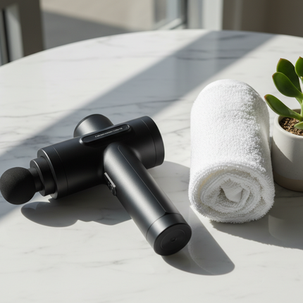 Percussion Fascia Gun — Handheld Deep Tissue Massager, Rechargeable