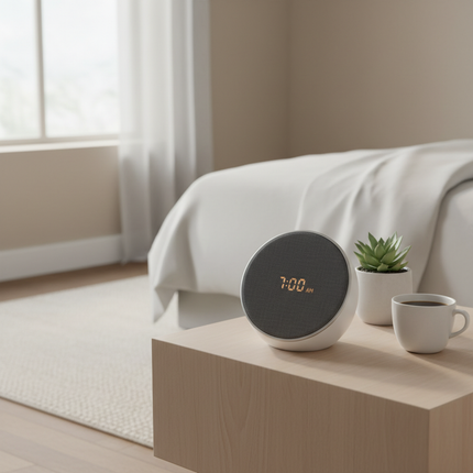 Peekaboo Studio Powerful Vibration Alarm Clock for Deaf Sleepers