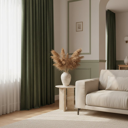 Nordic Blackout Curtains – Luxury High-Shading Panels