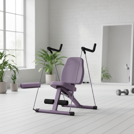Adjustable Abdominal Trainer with LCD Display & Resistance Levels | Très Elite