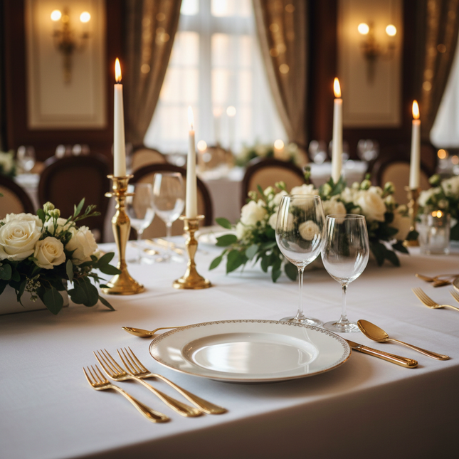 Gold Vintage Cutlery Set, 18/10 Stainless Steel | Très Elite