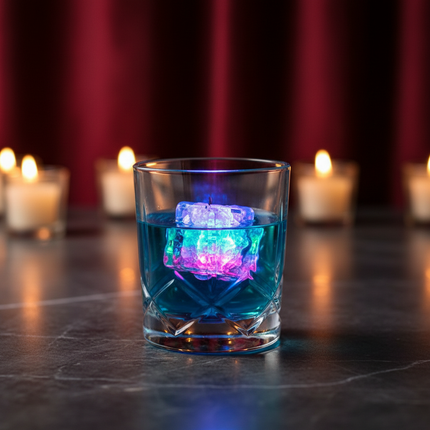 Peekaboo Studio Colorful LED Light Ice with Remote & Adjustable Bright
