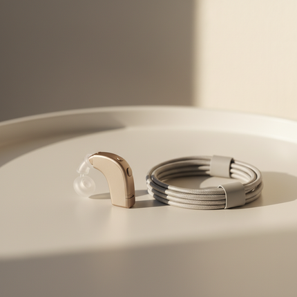 Rechargeable BTE Hearing Amplifier — Single or Bilateral Pair | Très Elite
