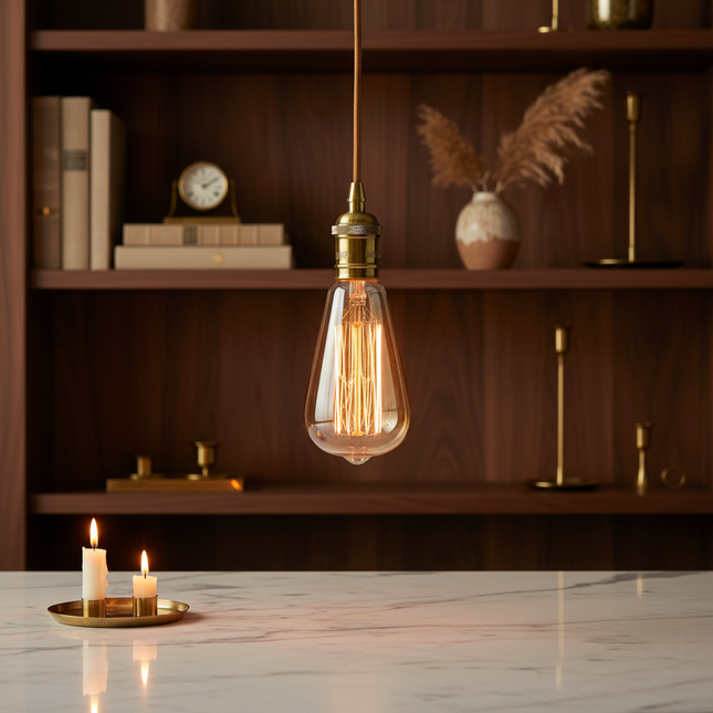 Peekaboo Studio Edison Bulb E27 40W ST64 Retro Filament Lighting