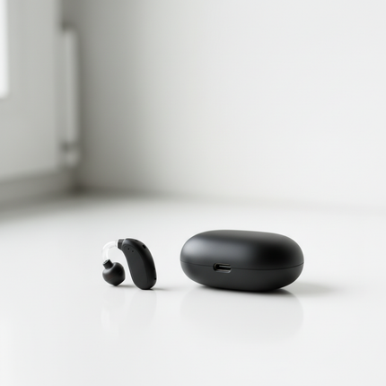 Wireless In-Ear Sound Amplifier for Seniors, Rechargeable | Très Elite