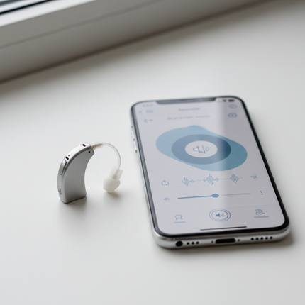Peekaboo Studio Bluetooth Hearing Aid - APP Controlled, Rechargeable