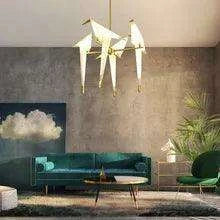 Nature-Inspired Nordic Bird Ceiling Lamp with Elegant Design